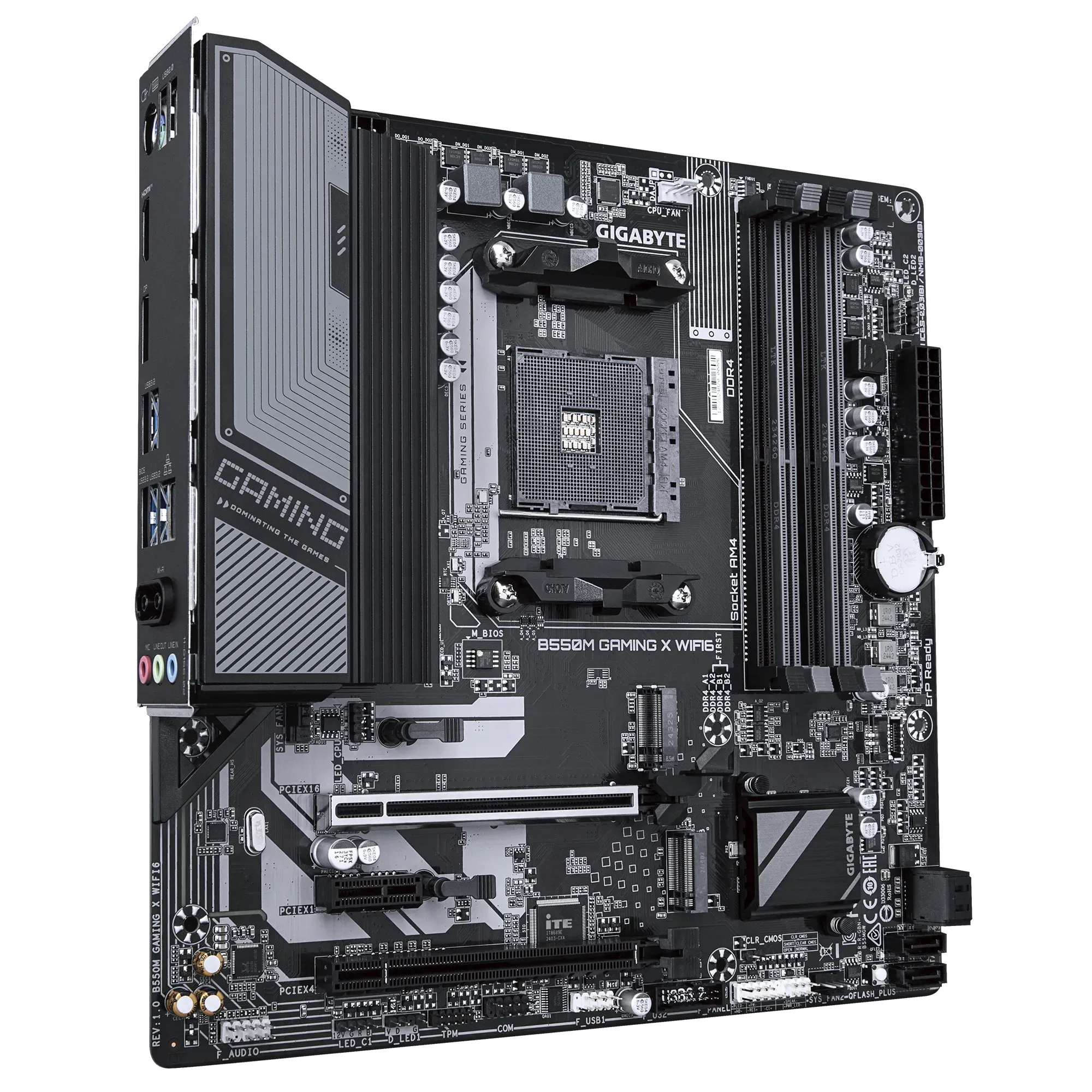 Gigabyte Motherboard B550M Gaming X WIFI6 DDR4 For AMD view 2